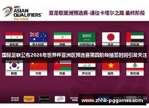 国际足联公布2026年世界杯亚洲区预选赛第四阶段抽签时间引发关注 国际足联公布2026年世界杯亚洲区预选赛第四阶段抽签时间引发关注